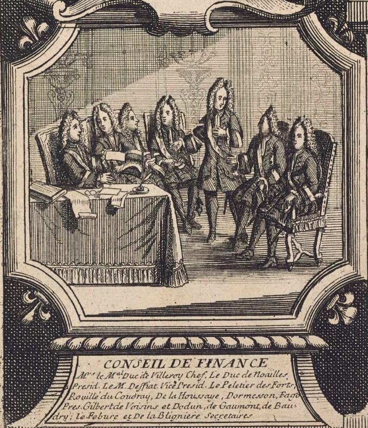 L'heureux commencement du règne de Louis XV… et l'établissement du Conseil des finances