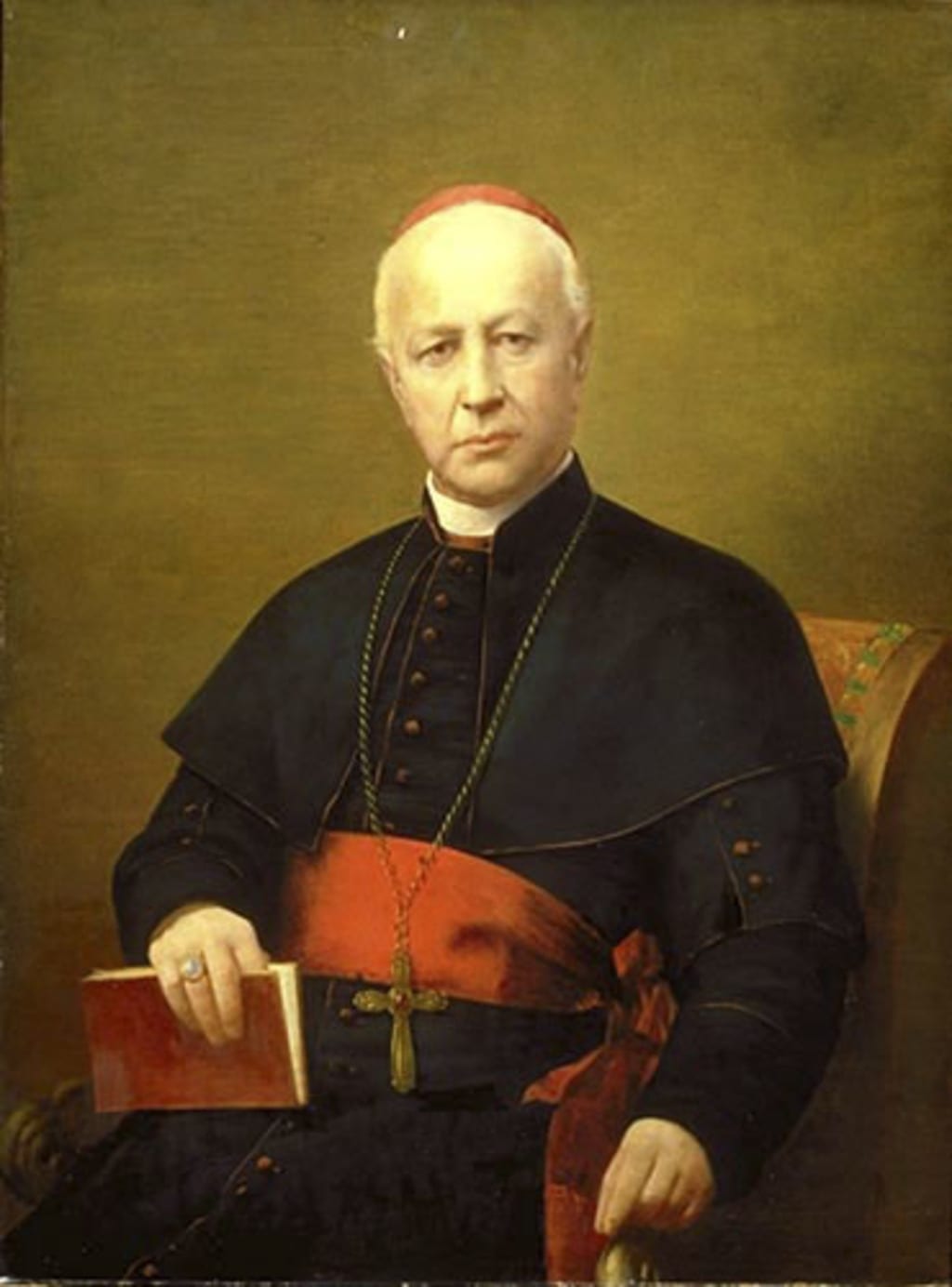 Le cardinal Taschereau, tableau de Nino Giovanni Carnevali