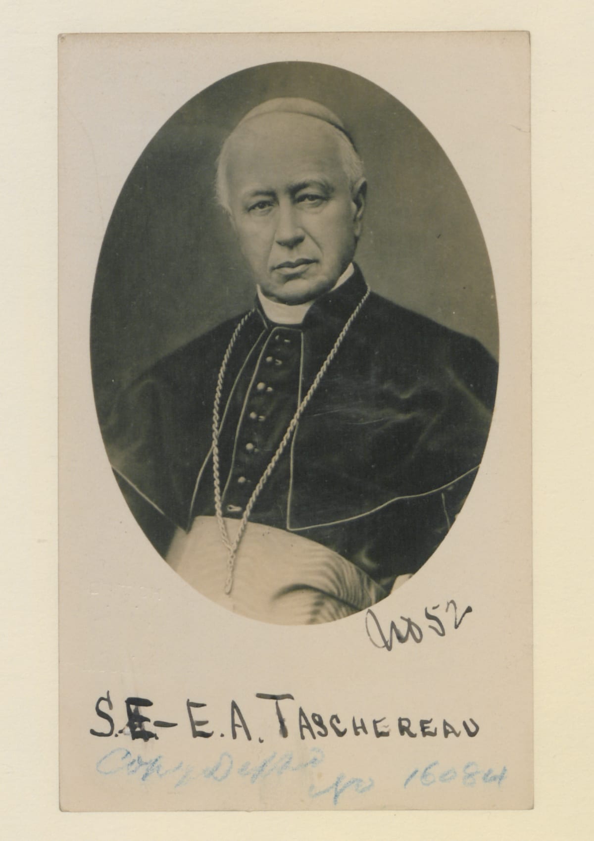 Son E. E. A. Taschereau, no 52 — reproduction de Joseph L. Pinsonneault
