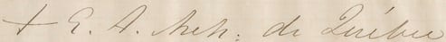 Signature épiscopale d'Elzéar-Alexandre Taschereau, 26 décembre 1885