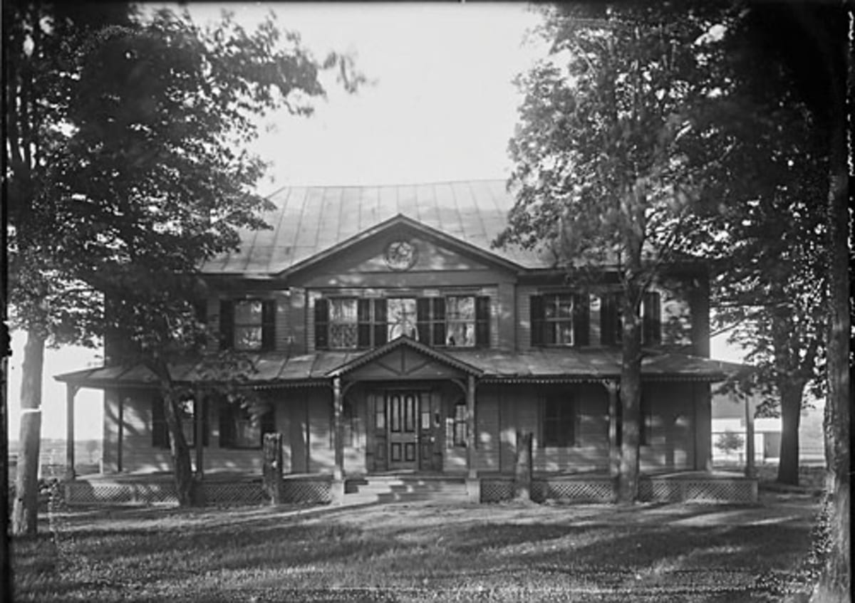 Manoir Taschereau photographié par Edgar Gariépy, 1925