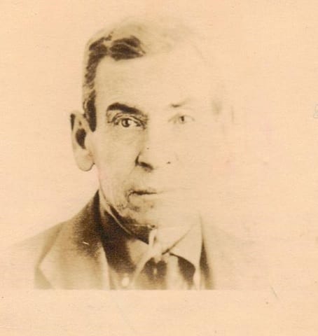 Alexandre Taschereau, de Woonsocket (portrait de sa carte mortuaire, 1942)